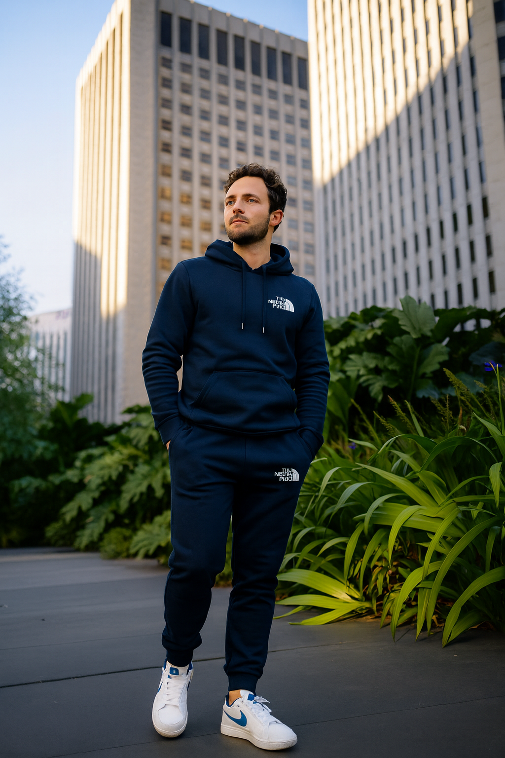 FitFlo Hoodie Sporty Men's Autumn and Winter