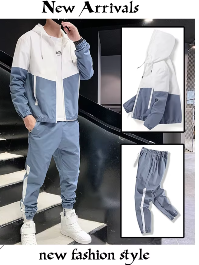 FitFlo Tracksuit Zipper for Men Sets