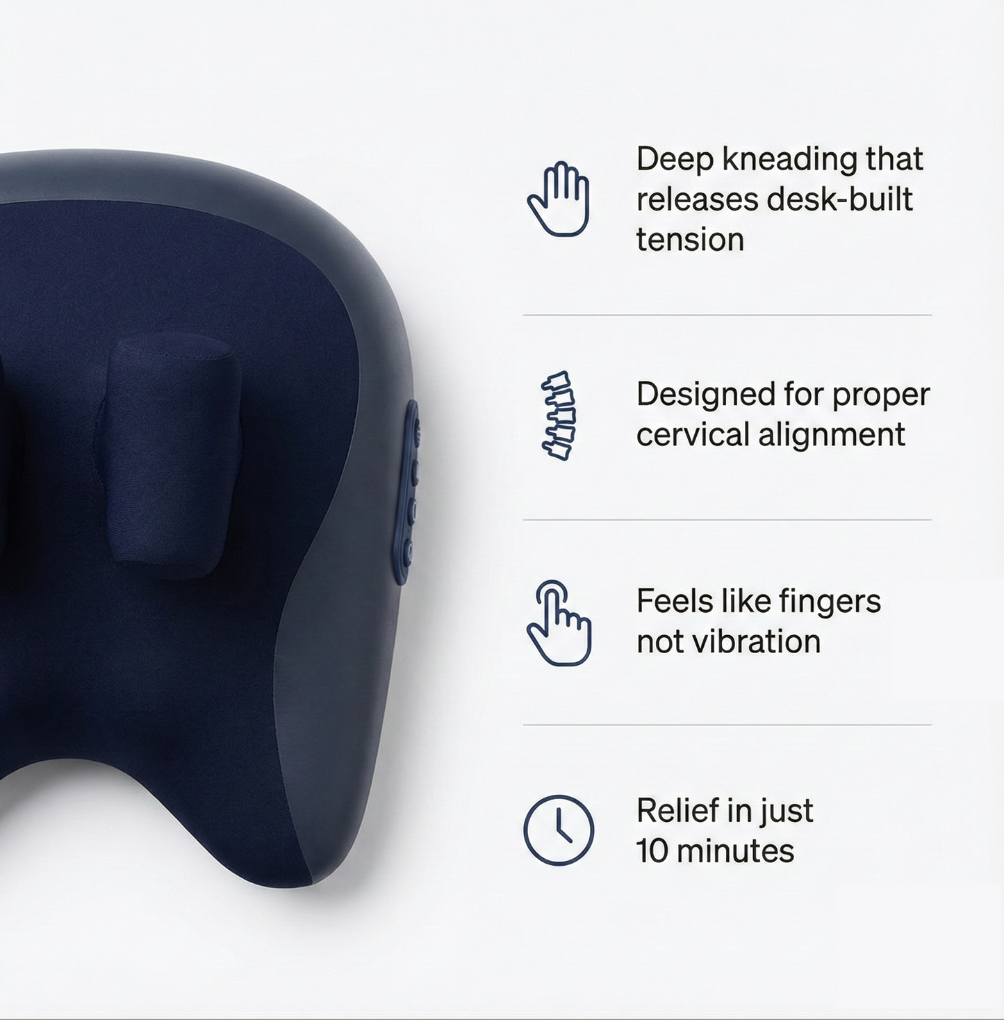 FitFlo™ Pillow Neck & Shoulder Massager