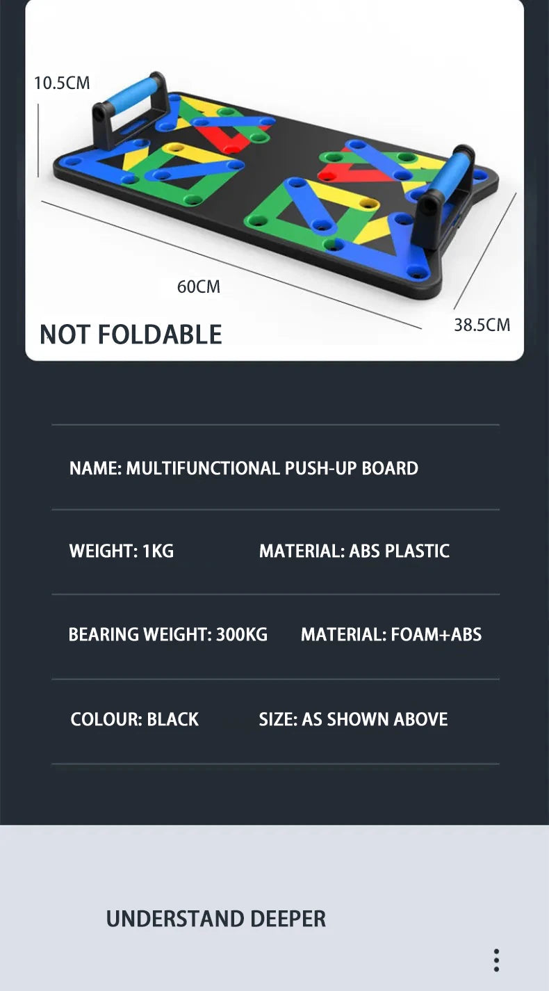 FitFlo PowerFlex Push-Up Board,Unisex