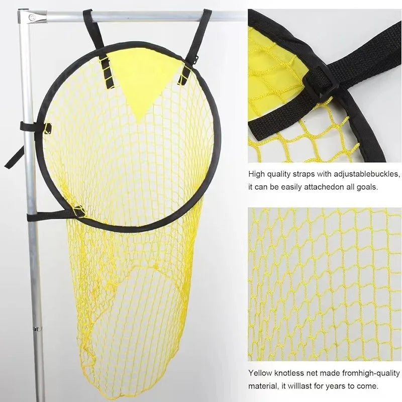 FitFlo Net Yellow Football Goal Free Kick