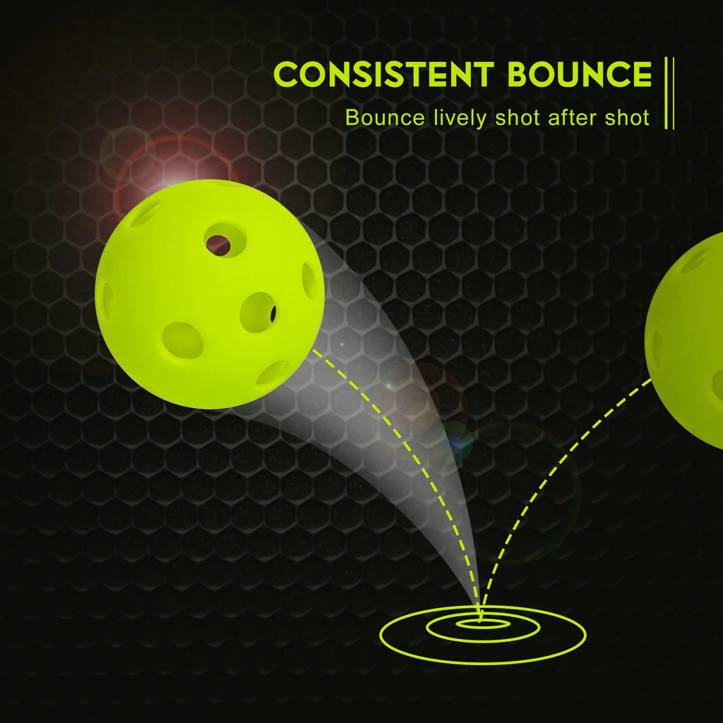 FitFlo Premium Outdoor Pickleballs Set