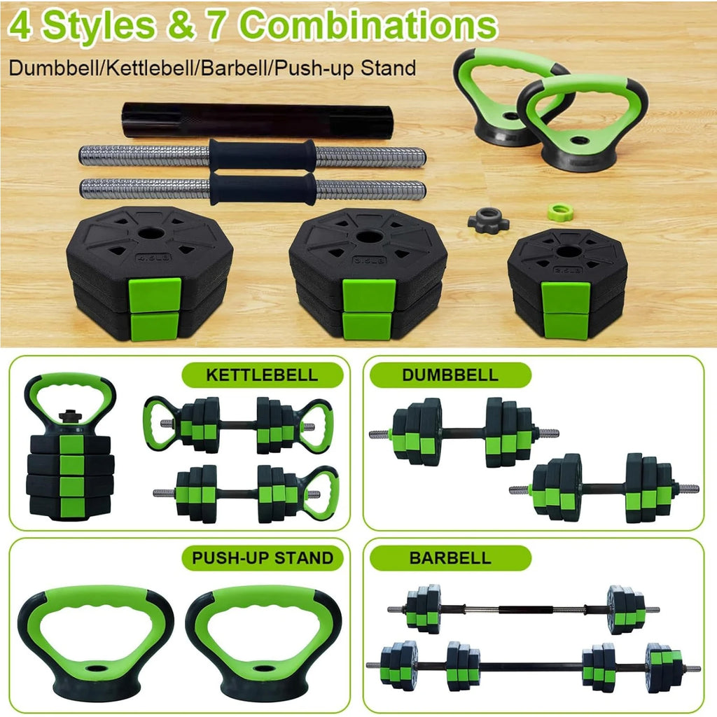FitFlo  Dumbbell  4-IN-1 Set