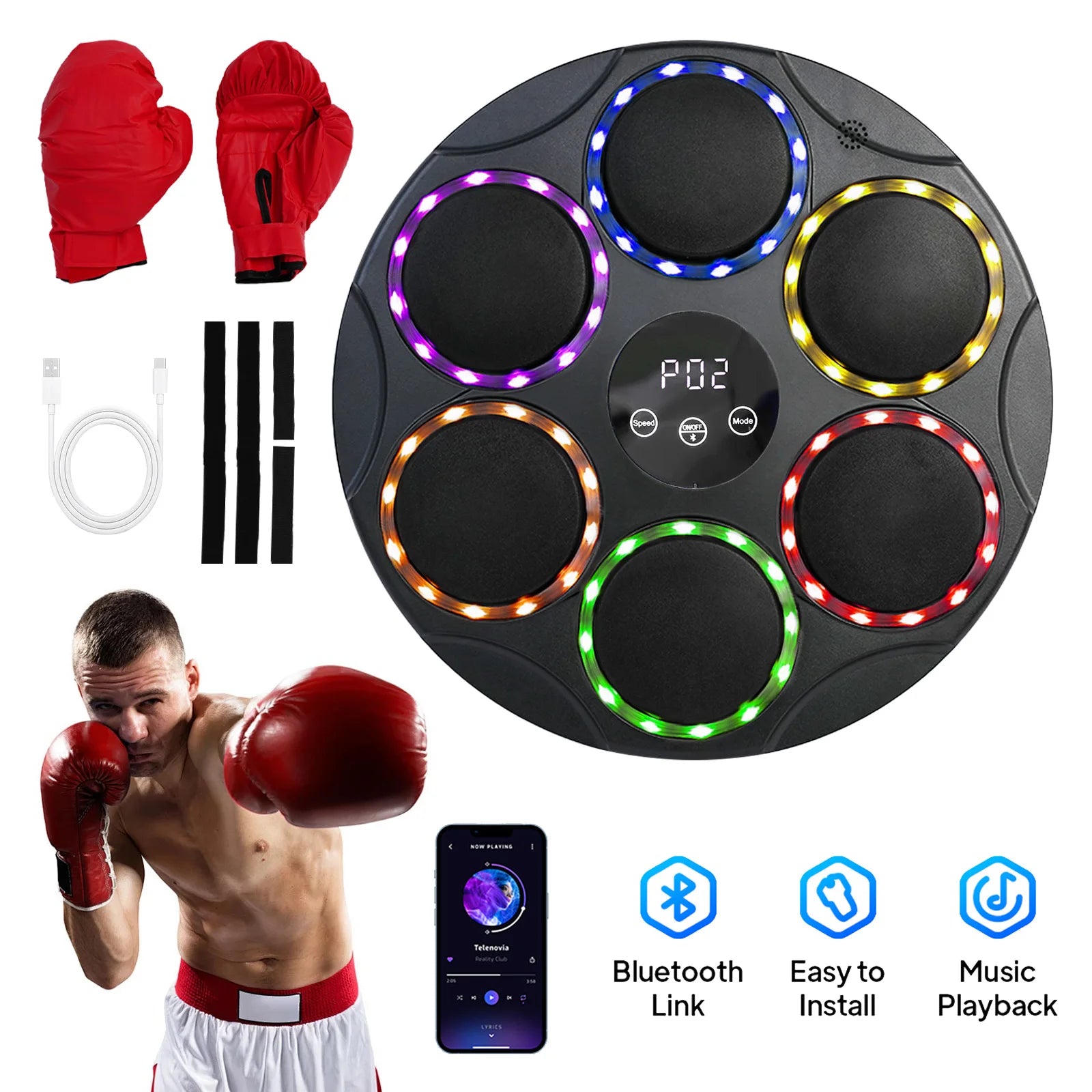 FitFlo Smart  Music Boxing