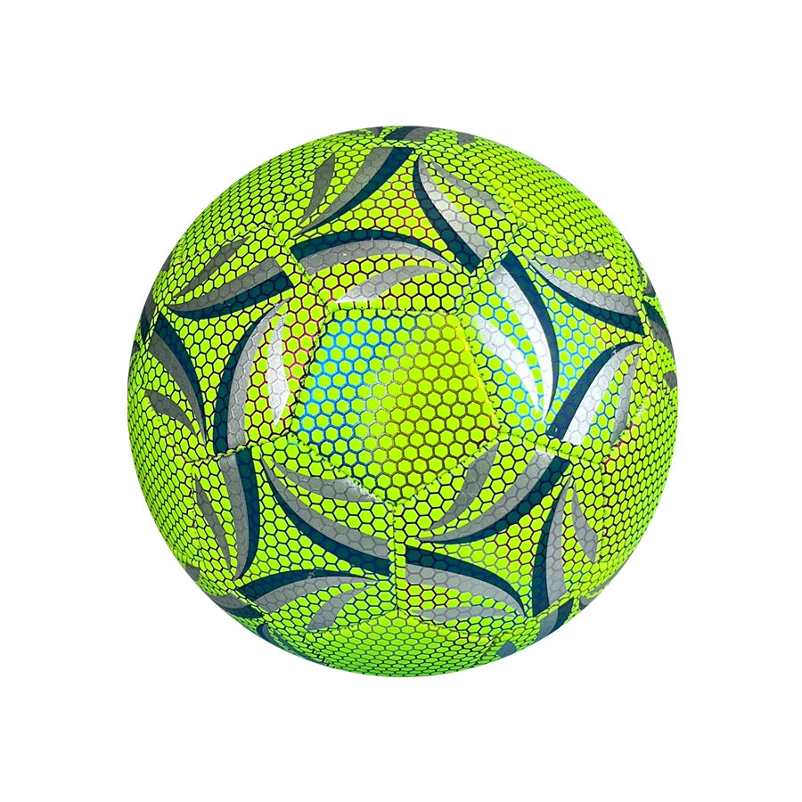 FitFlo Fluorescent Green Professional High-Quality FootBall