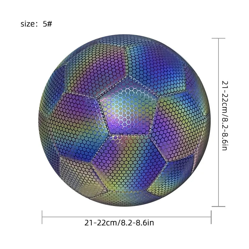FitFlo Fluorescent Green Professional High-Quality FootBall