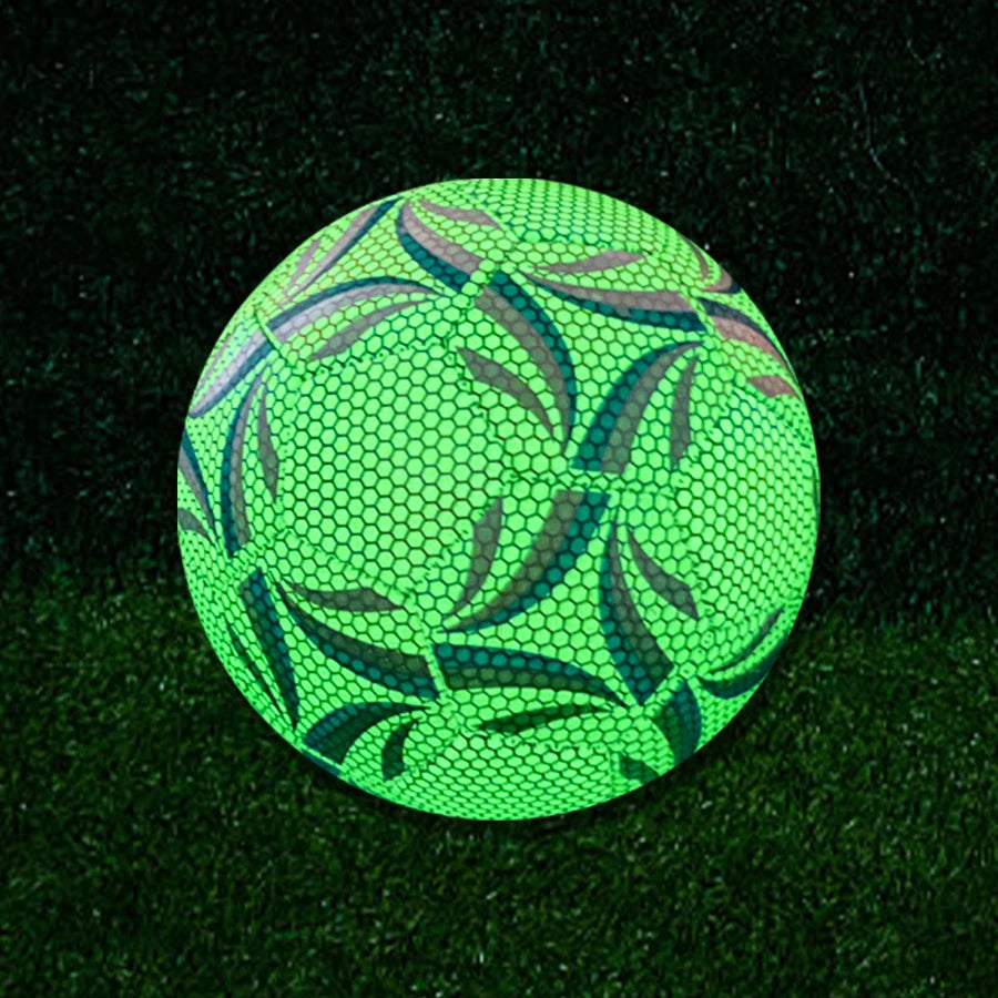 FitFlo Fluorescent Green Professional High-Quality FootBall