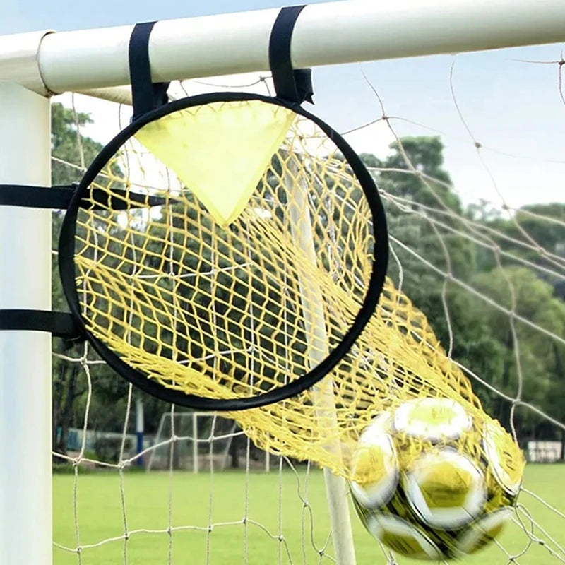 FitFlo Net Yellow Football Goal Free Kick