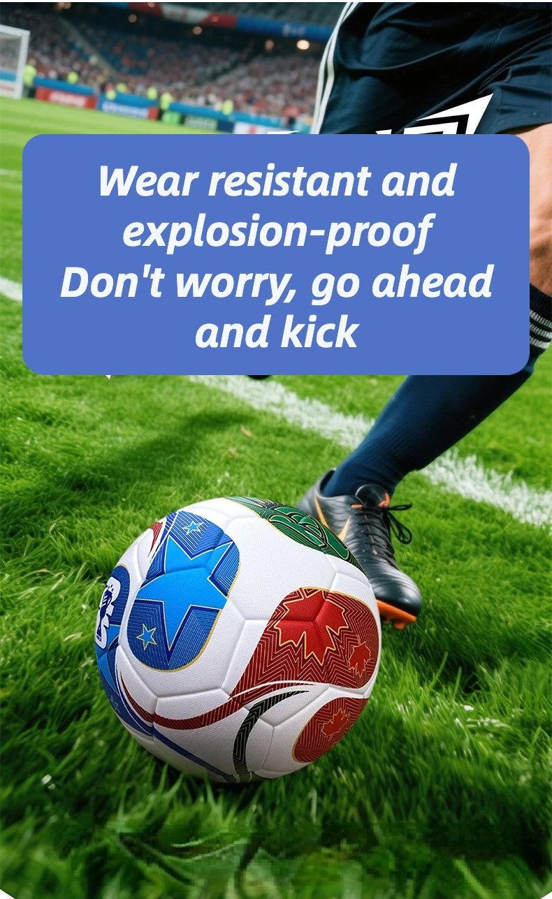 FitFLO 2026 High Quality Size 5 Soccer Ball