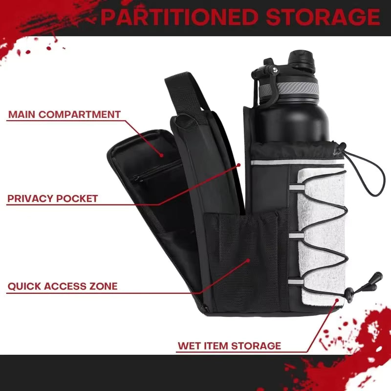 FitFlo Magnetic Gym Bag For Unisex