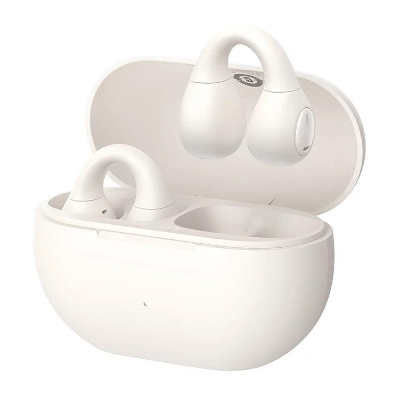 Baseus Bass 15 Clip Open Ear Earphones Wireless Bluetooth 5.4 Ear Clip Earphones Ear Sports TWS Earbuds 2-Mic ENC Headphones