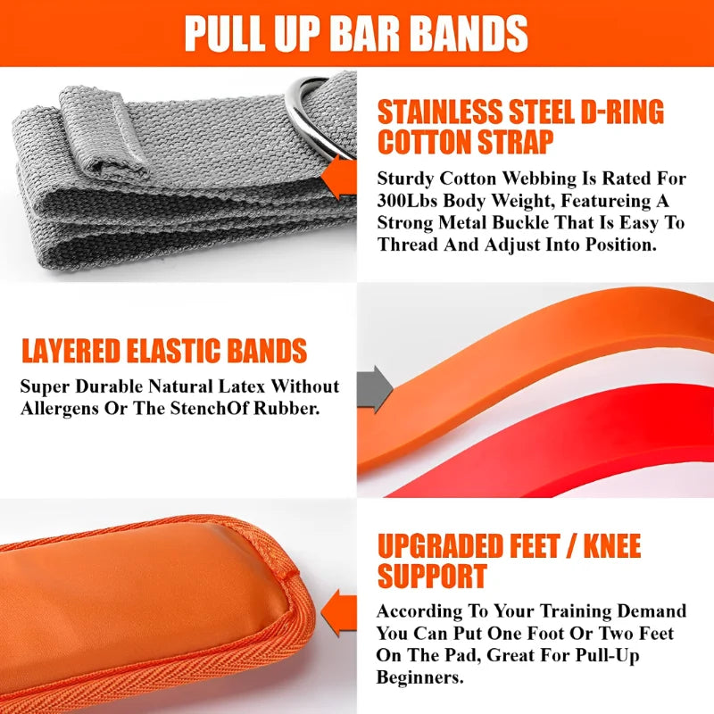 FitFlo Pull Up Bands Unisex Training