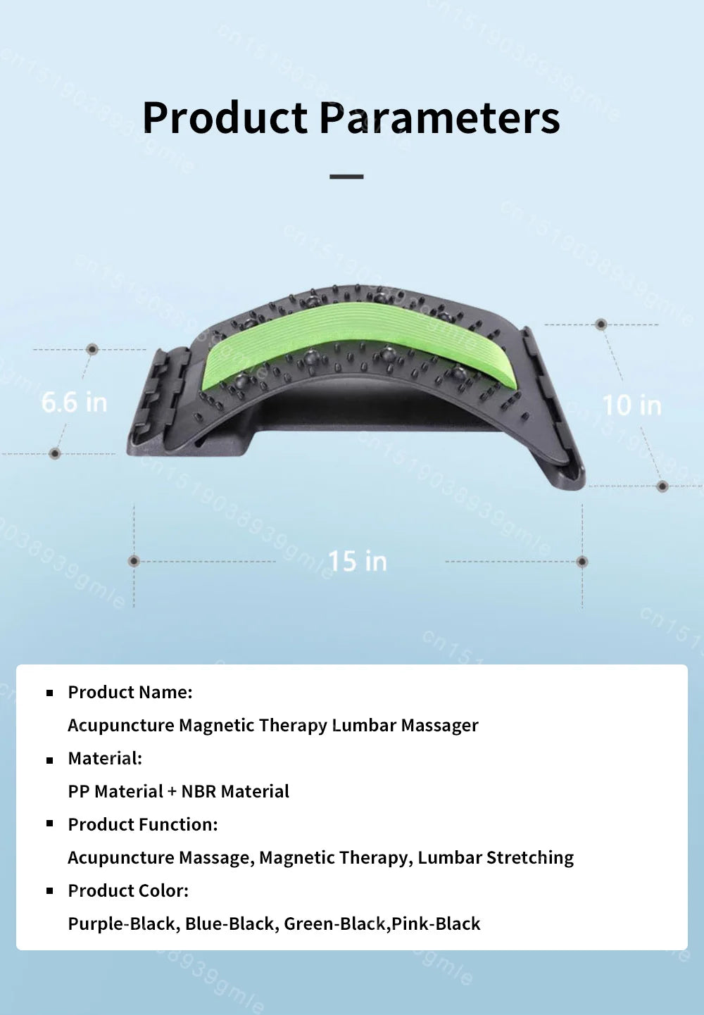 FitFlo Back Stretcher & Lumbar , Multi-Level