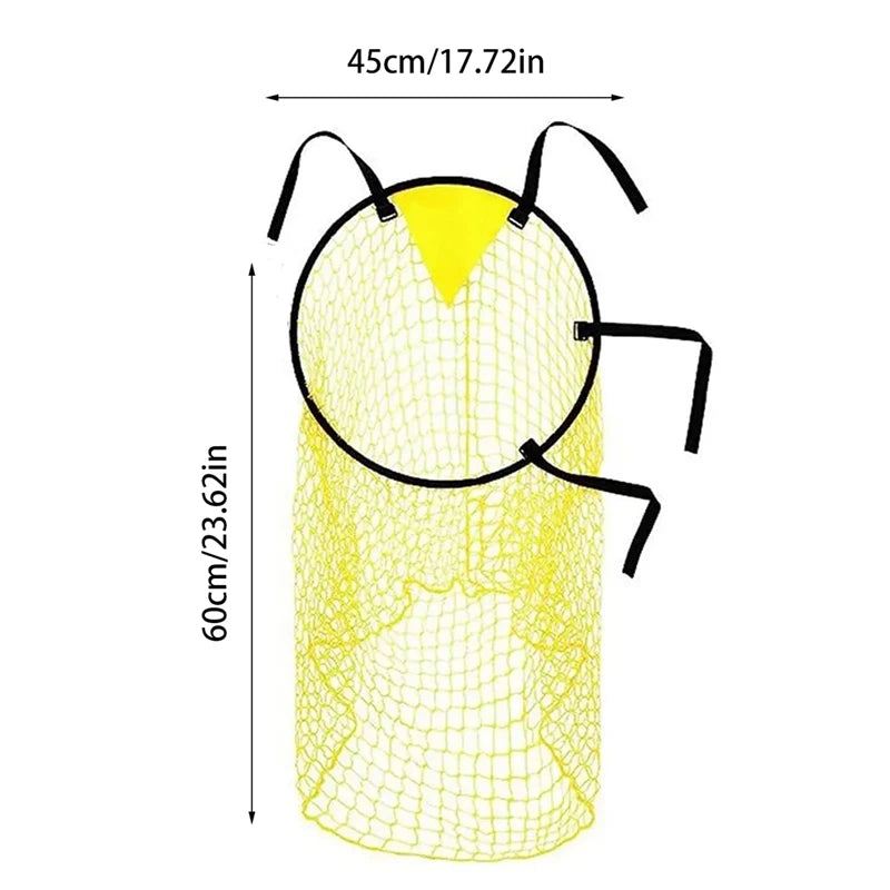 FitFlo Net Yellow Football Goal Free Kick