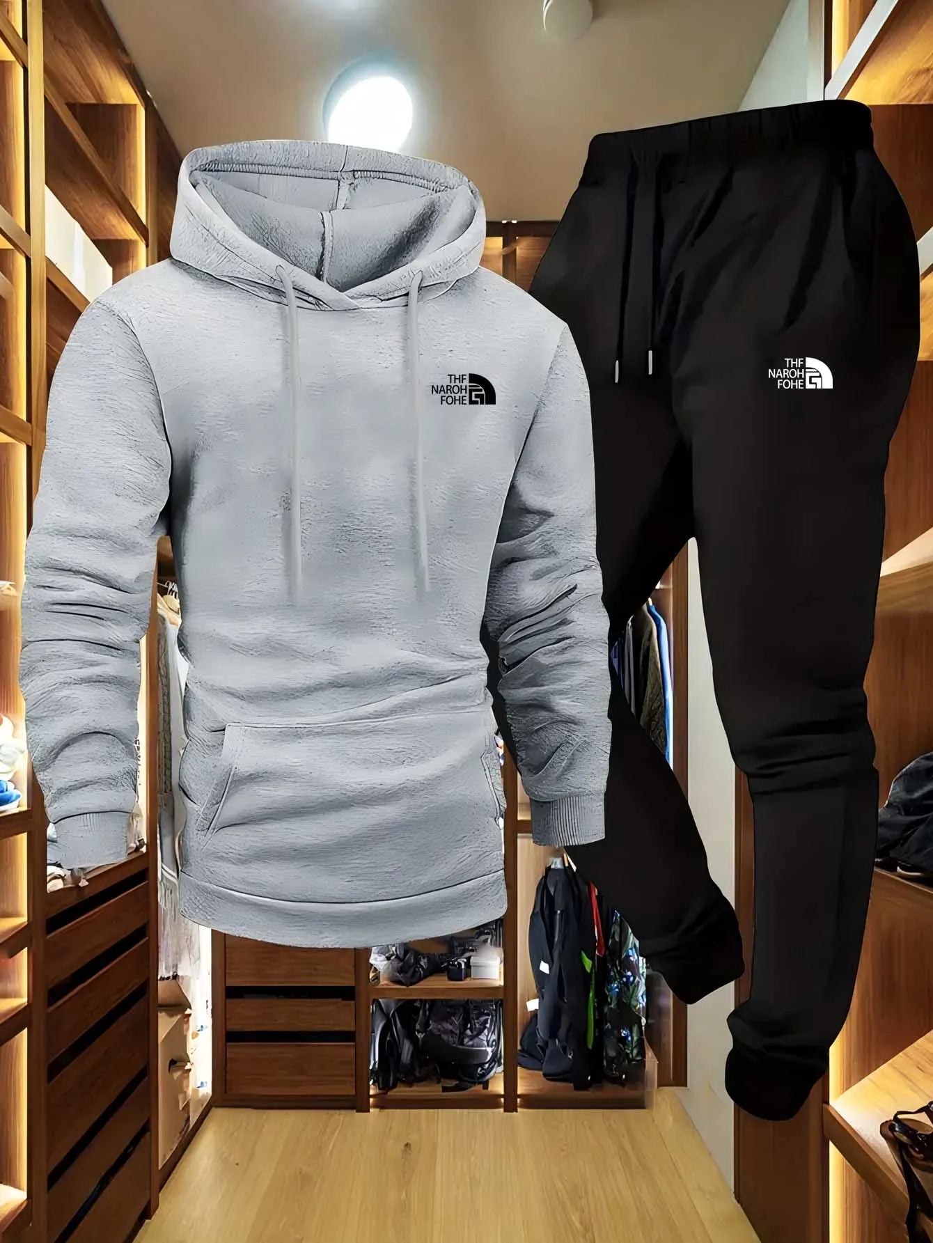FitFlo Hoodie Sporty Men's Autumn and Winter