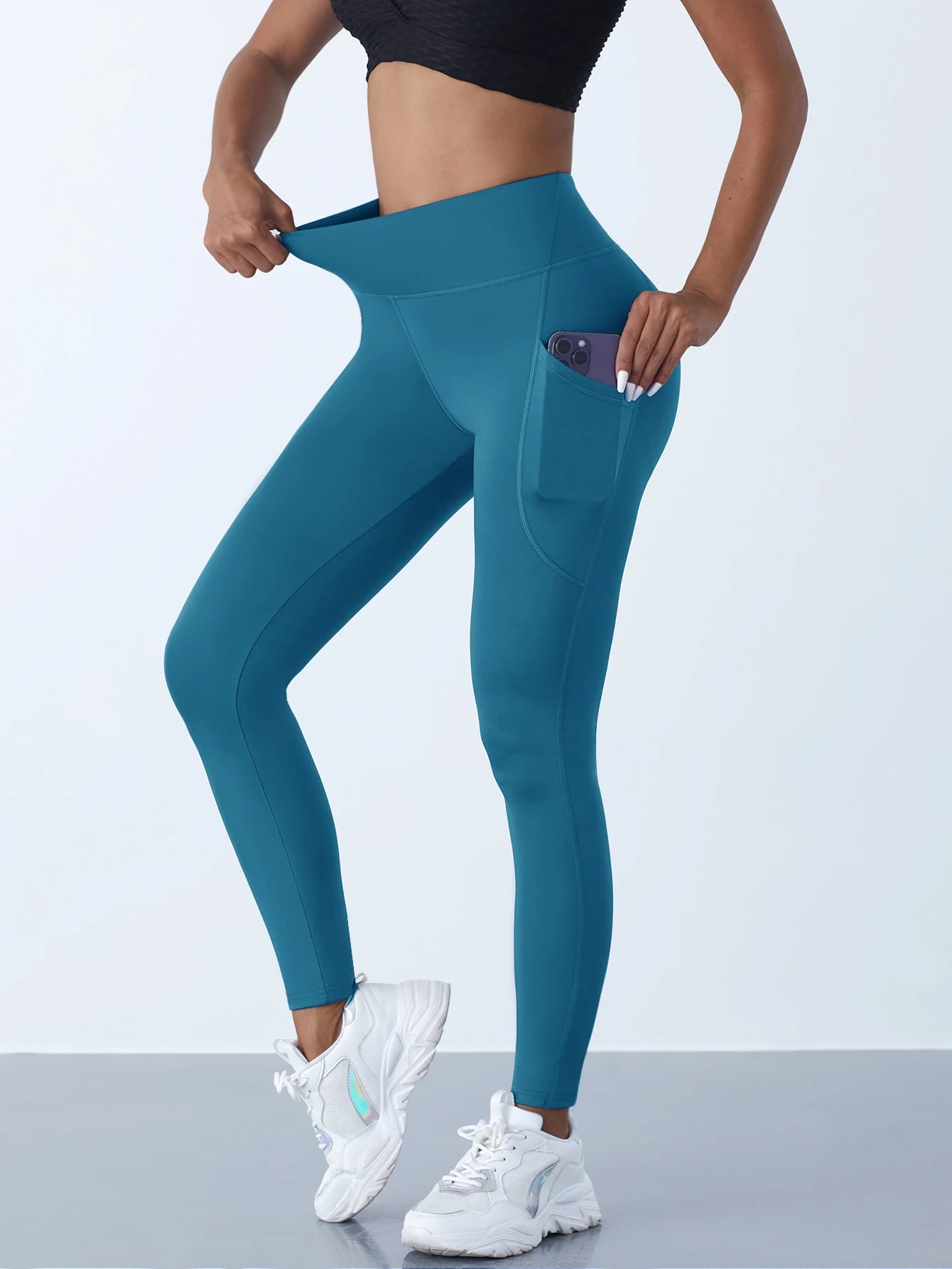 FitFlo High Waist /Pocket Women's Leggings New