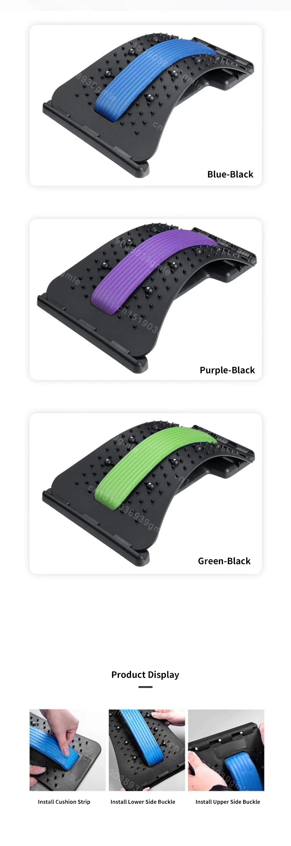 FitFlo Back Stretcher & Lumbar , Multi-Level